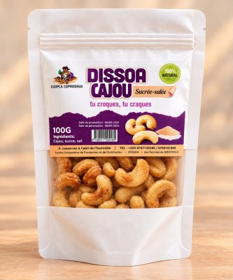 Cajou sucré-salé 100g